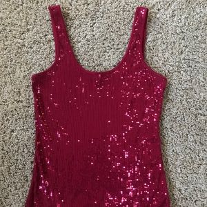 SEQUINED TANK